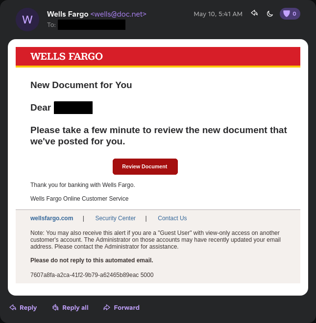 email preview